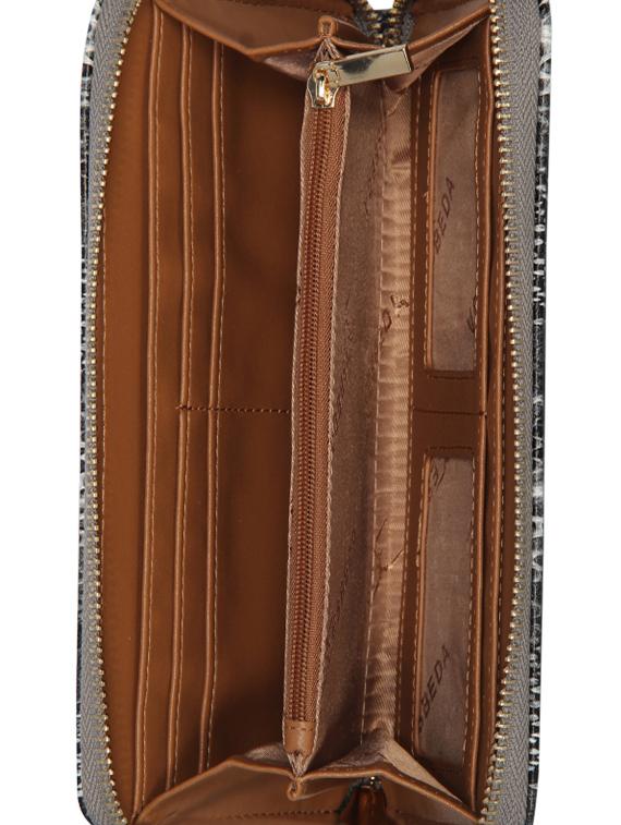 black leatherette wallet - 16973929 - Standard Image - 2