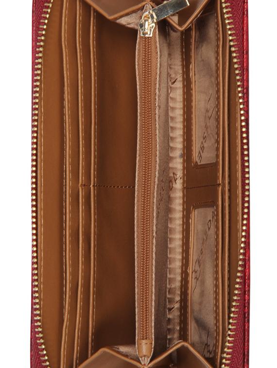 red leatherette wallet - 16973960 - Standard Image - 2