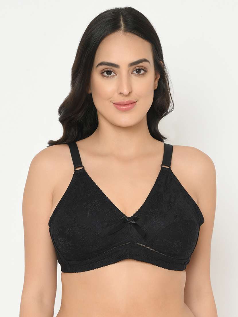 bow patch regular bra 
