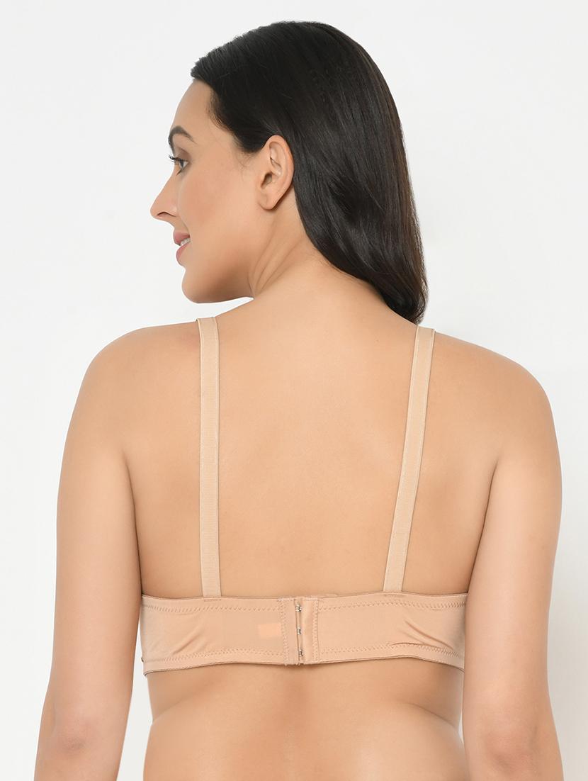 bow patch laced regular bra - 16976206 - Standard Image - 2