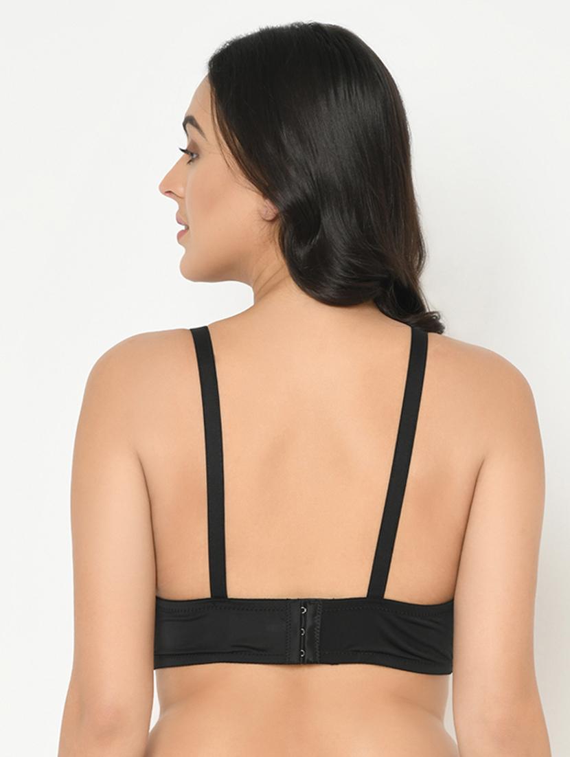bow patch laced regular bra - 16976207 - Standard Image - 2