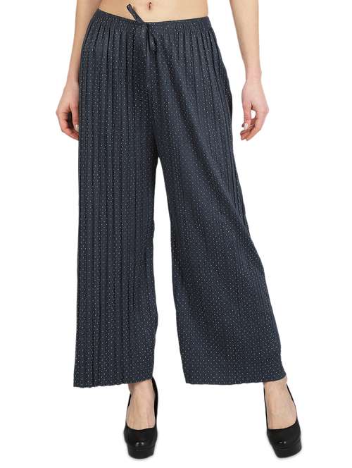 mid rise polka dot palazzo - 16978385 - Standard Image - 0