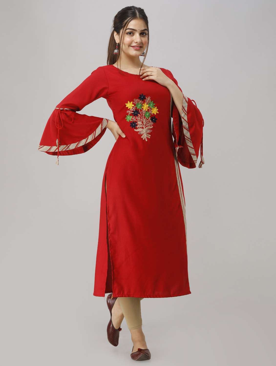 women's straight kurta