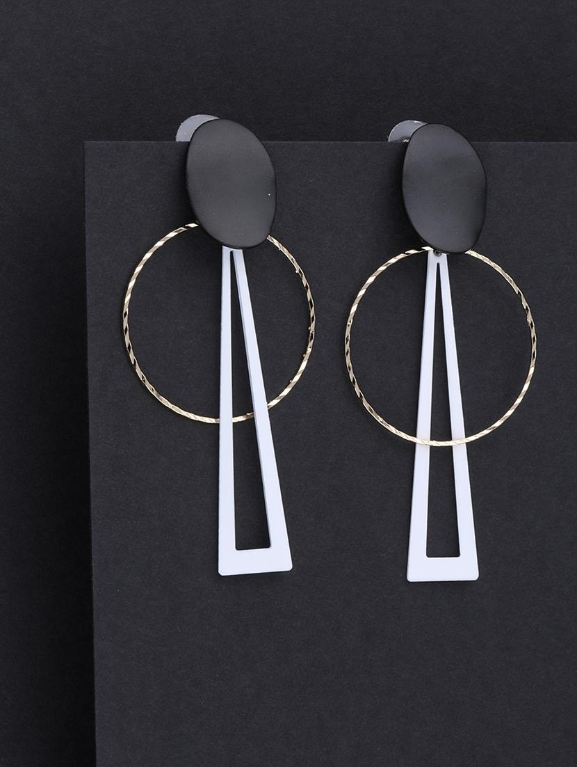 black metal drop earring - 16979638 - Standard Image - 2