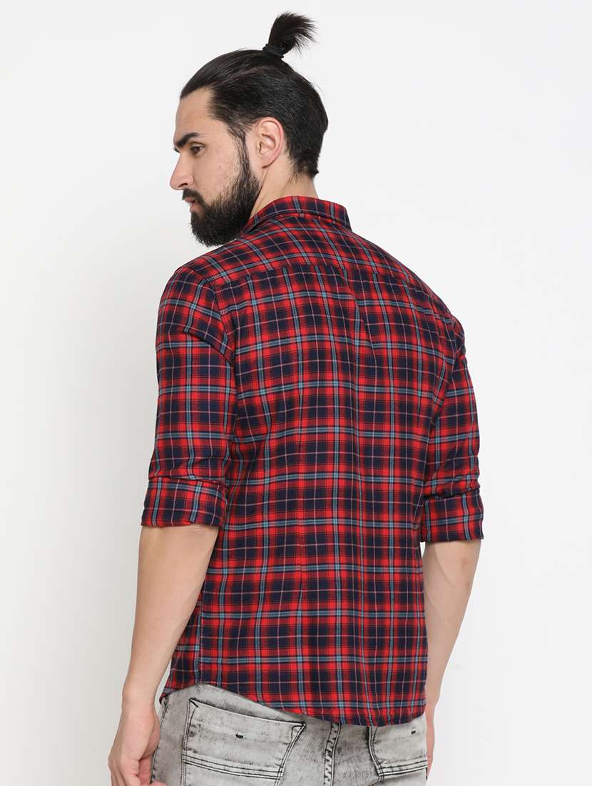 mens checks casual shirt - 16980153 -  Standard Image - 2