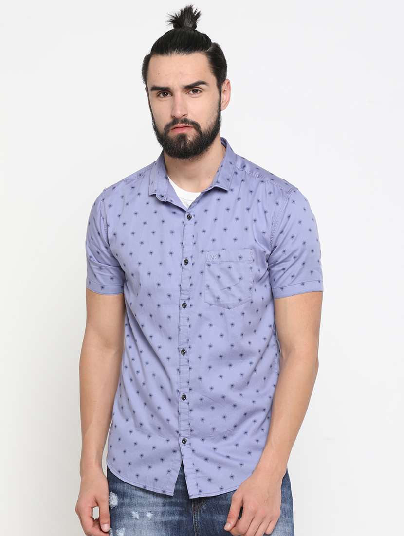 mens florals casual shirt