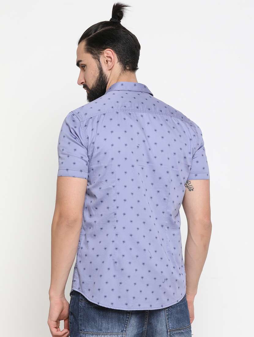 mens florals casual shirt - 16980200 - Standard Image - 2