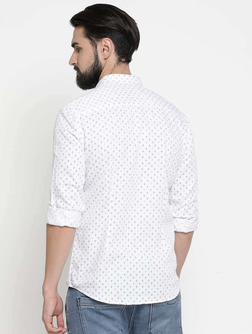 mens printed casual shirt - 16980217 -  Standard Image - 2