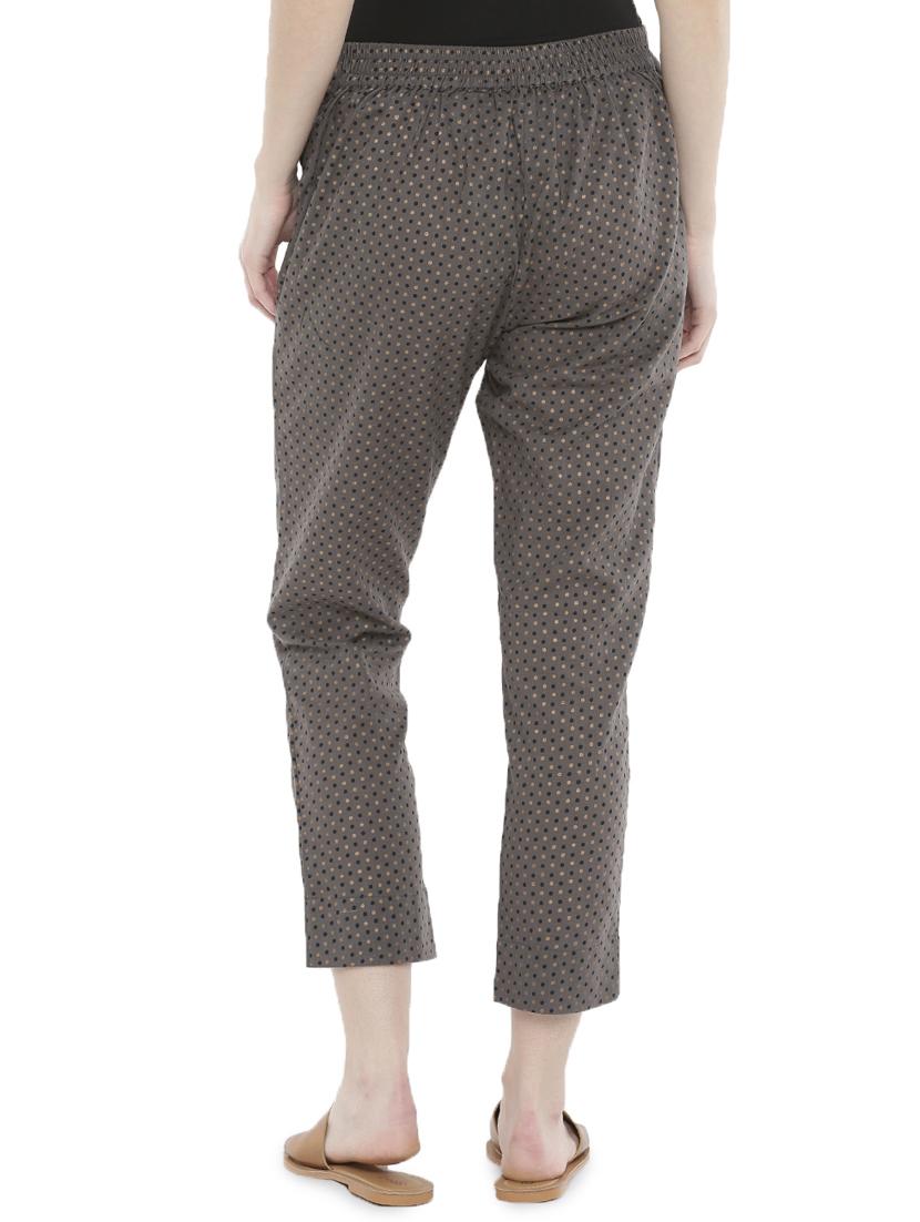 high rise polka dot trouser - 16980348 - Standard Image - 2