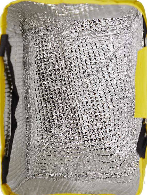 yellow polyester regular shopping bag - 16980387 -  Standard Image - 2