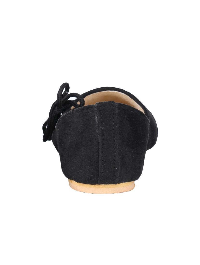 black slip on ballerinas - 16981163 - Standard Image - 2