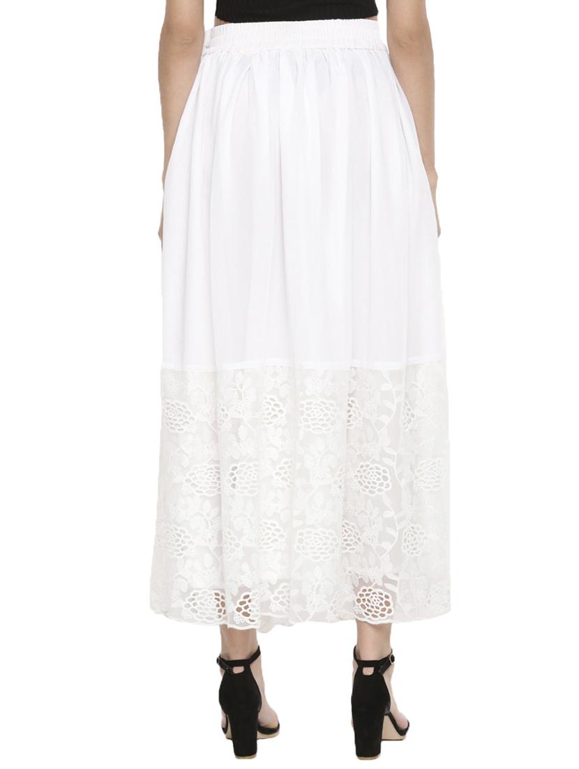 high rise flared skirt - 16981290 - Standard Image - 2