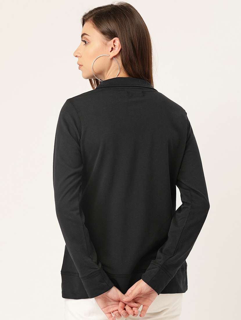 women's plain polo neck t-shirt - 16982141 -  Standard Image - 2