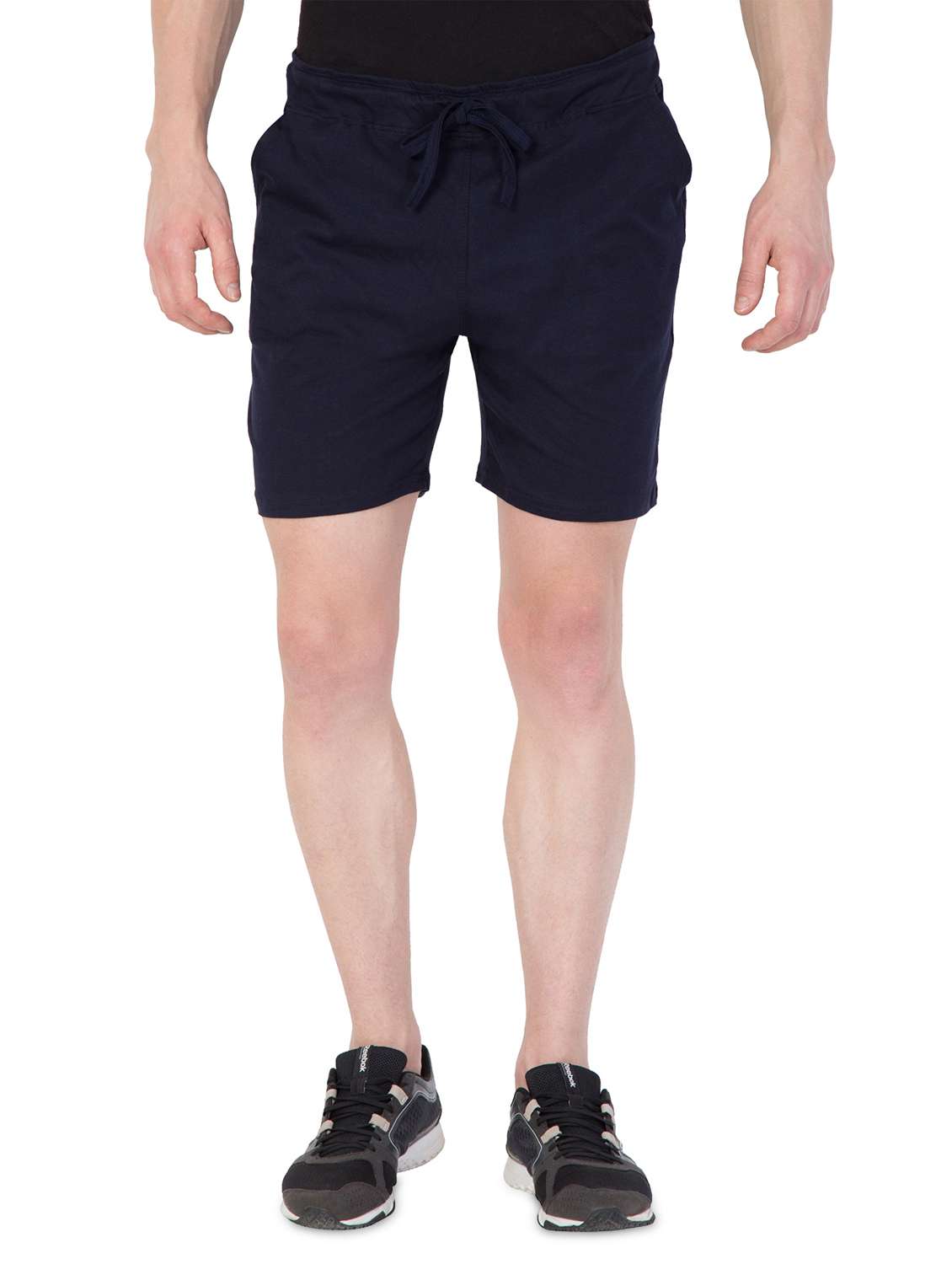 navy blue cotton  shorts