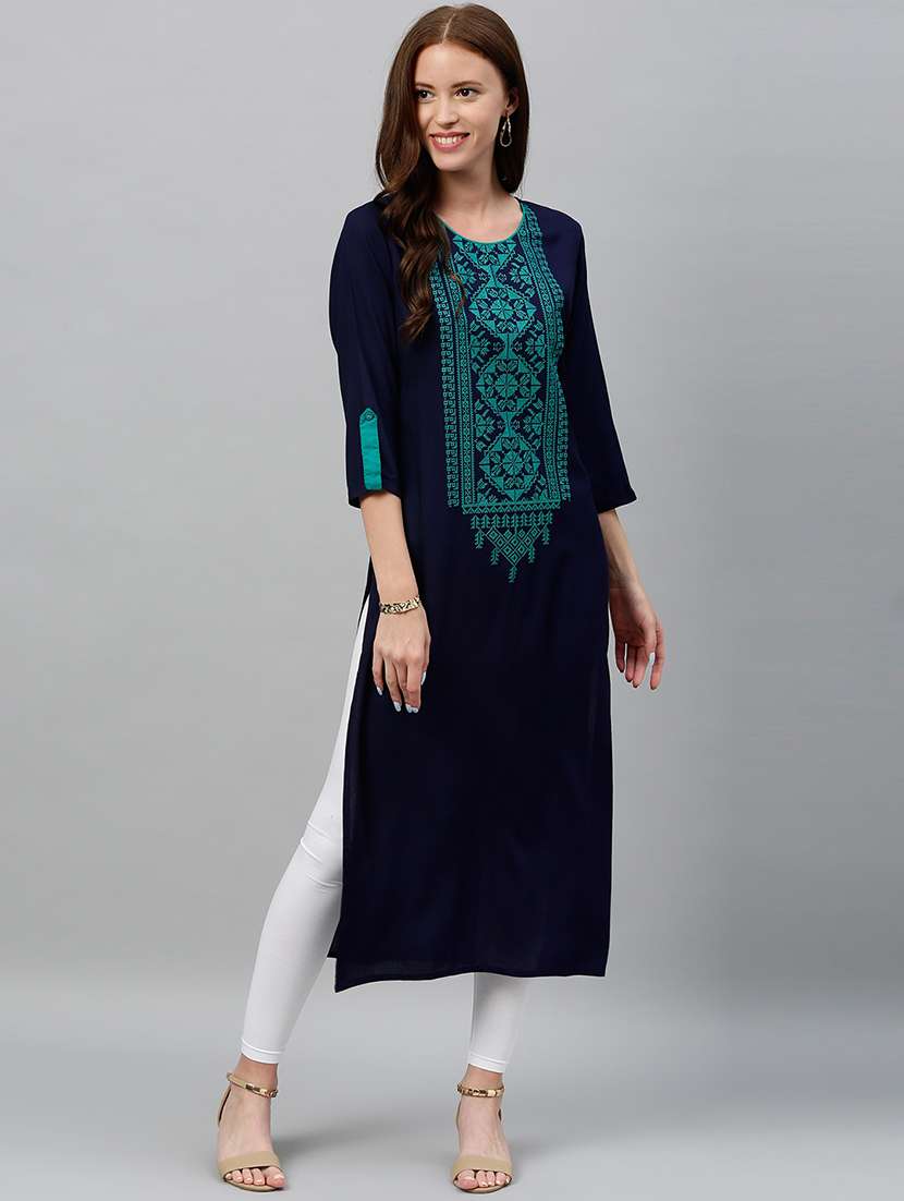 women's straight kurta