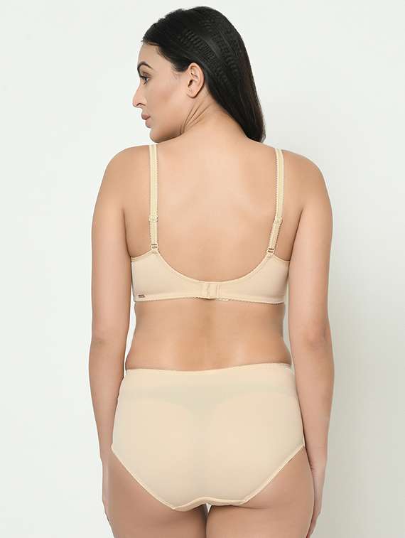 bow patch bra with panty set  - 16988456 -  Standard Image - 2