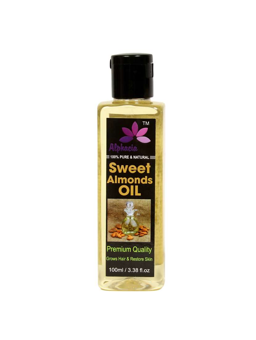 alphacia sweet almond hair oil 100ml