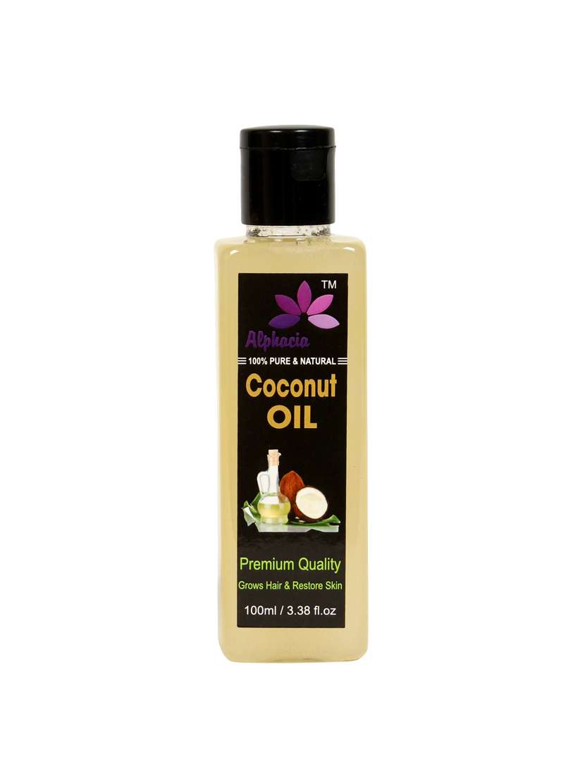 alphacia 100% natural coconut hair oil 100ml