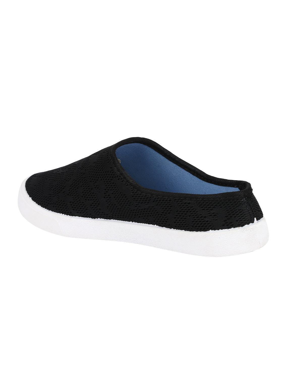 black canvas slip on sneakers - 16989334 - Standard Image - 2