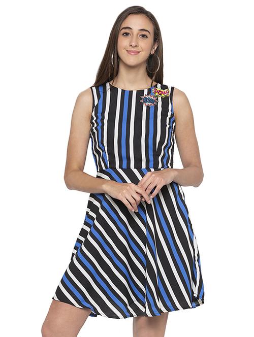 women's striped dress - 16989798 - Standard Image - 0