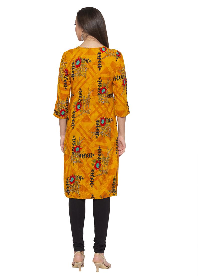 women's straight kurta - 16990000 - Standard Image - 2