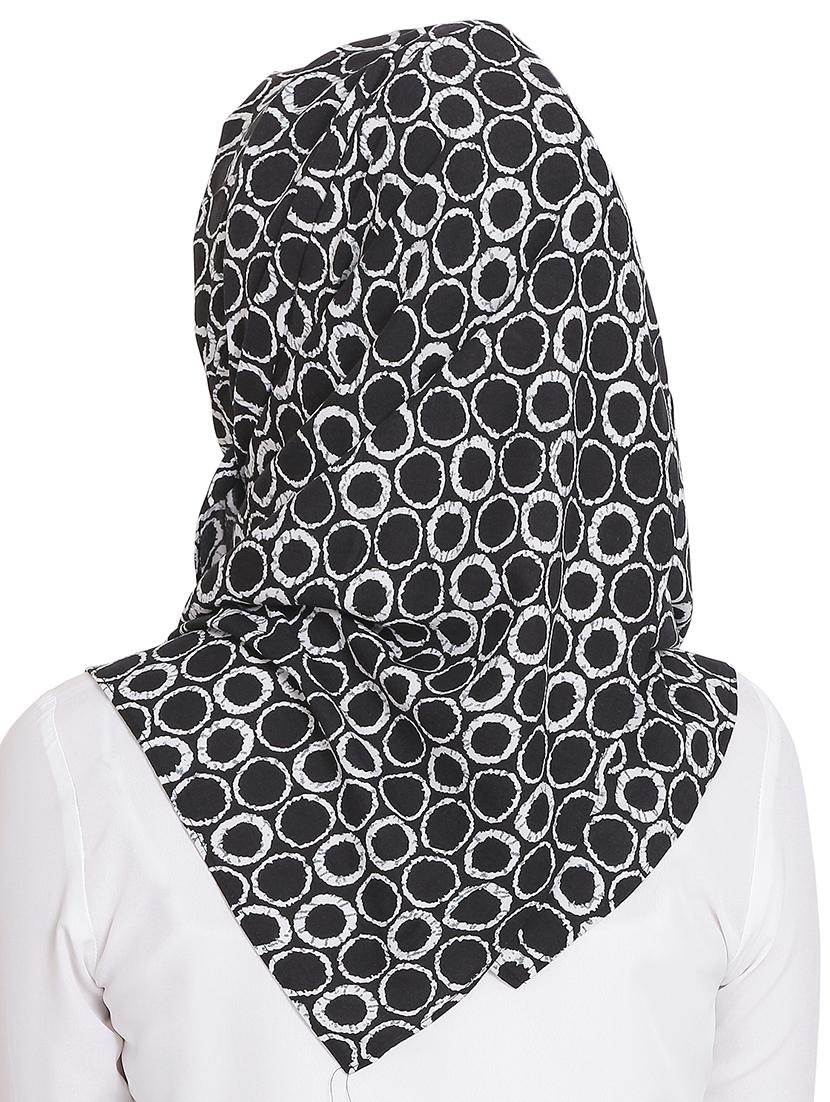 black rayon scarf - 16991736 - Standard Image - 2