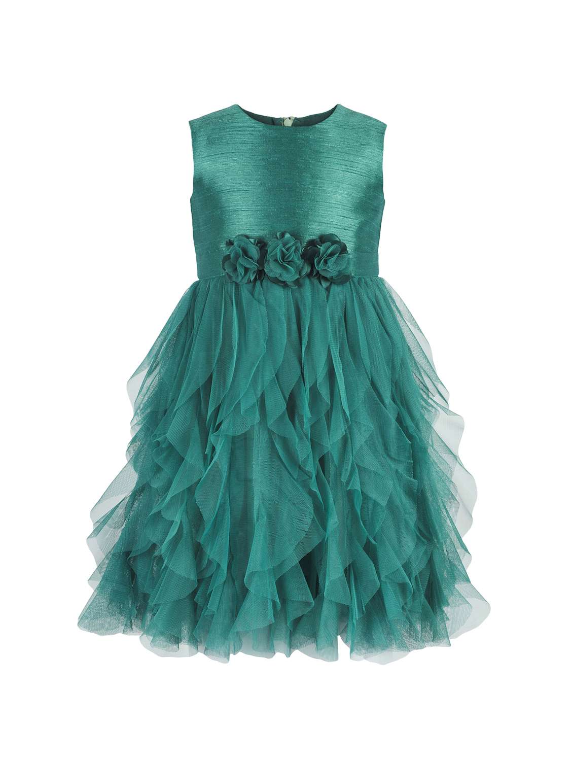 green net frock