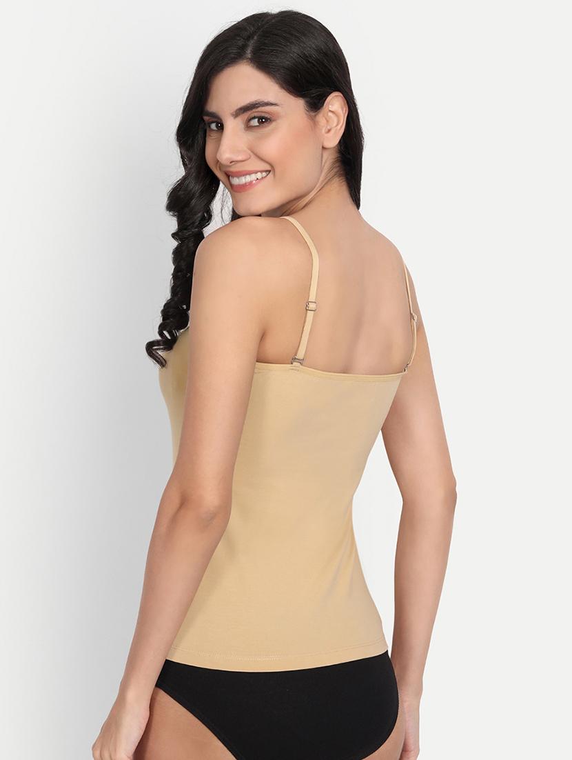 square neck solid camisole - 16995753 - Standard Image - 2
