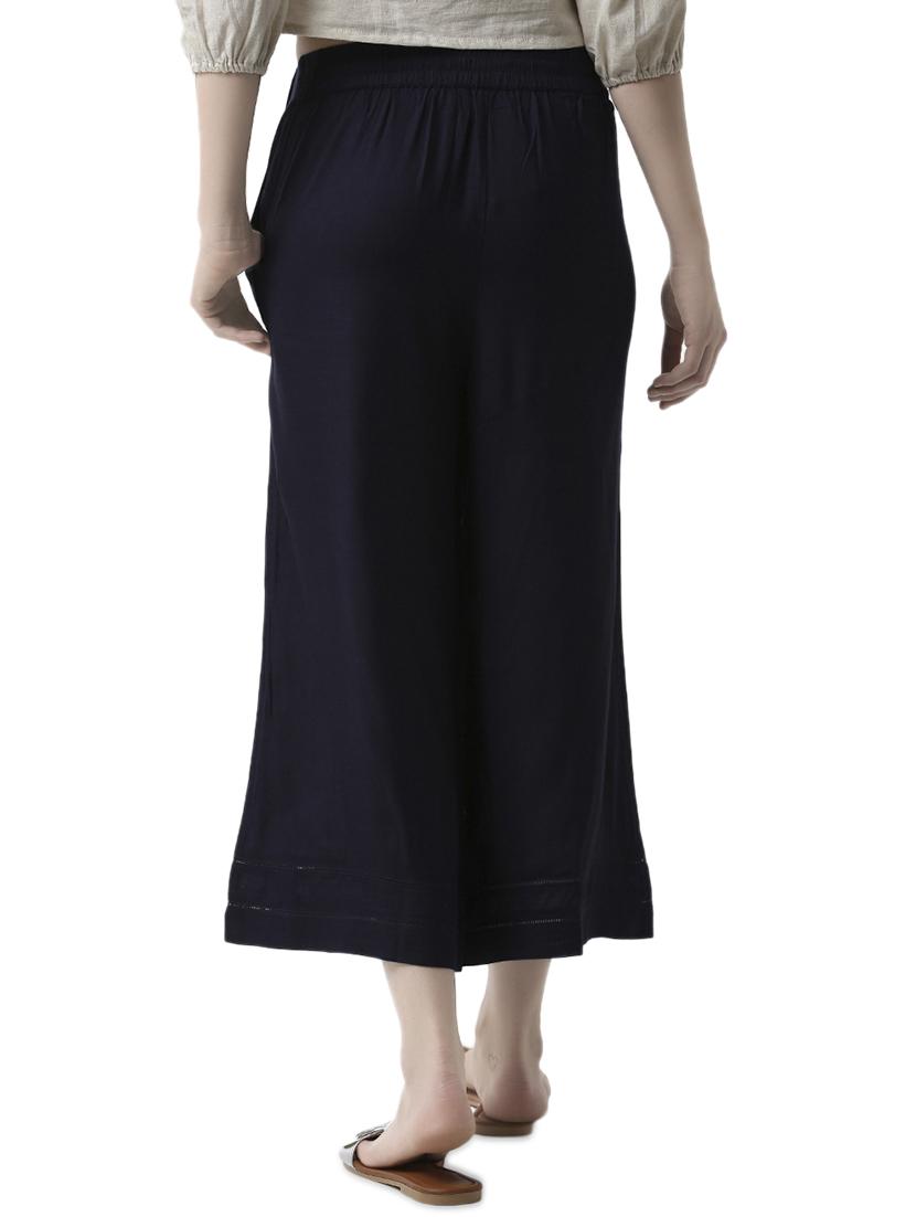 mid rise solid palazzo - 16995771 - Standard Image - 2
