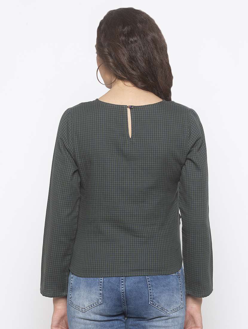 women's straight boat neck top - 16996638 -  Standard Image - 2