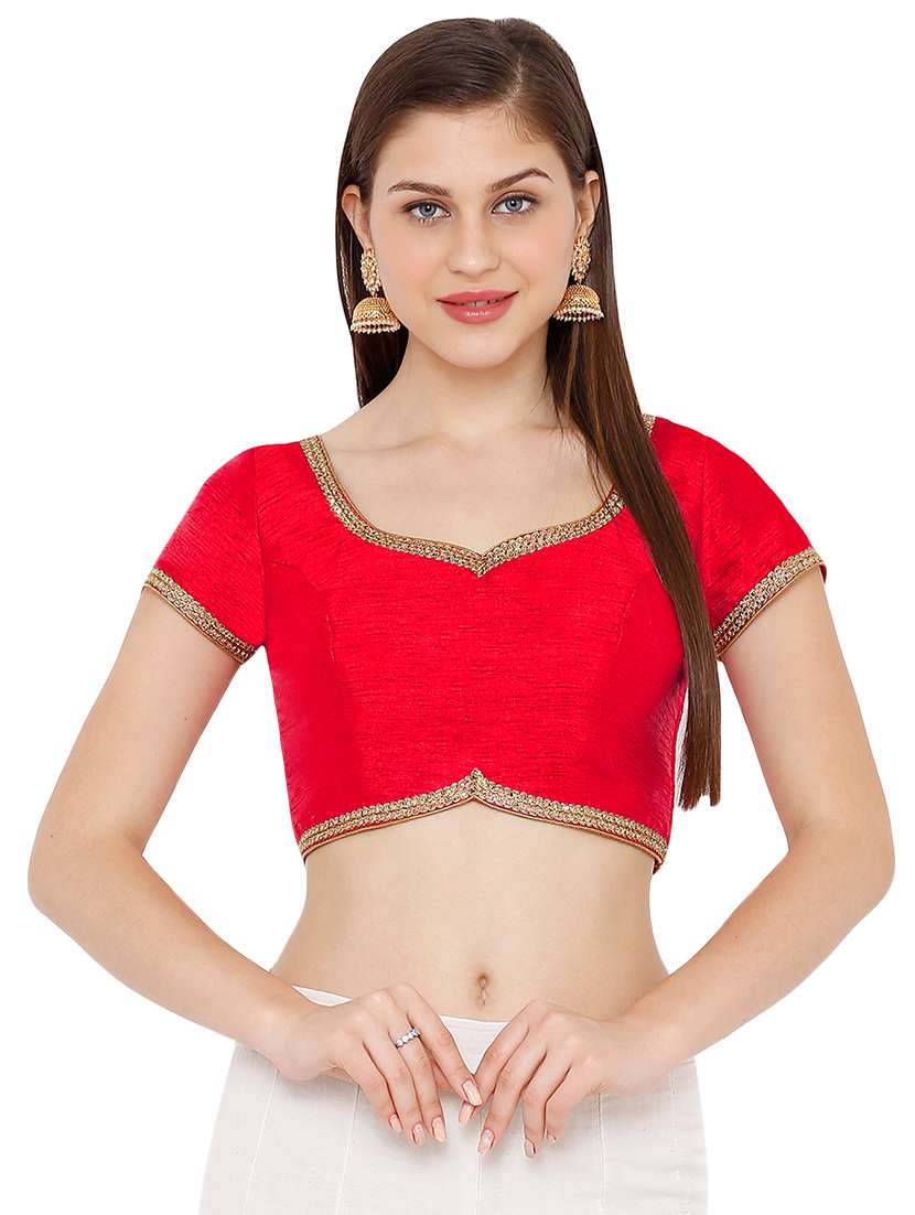 back dori solid blouse