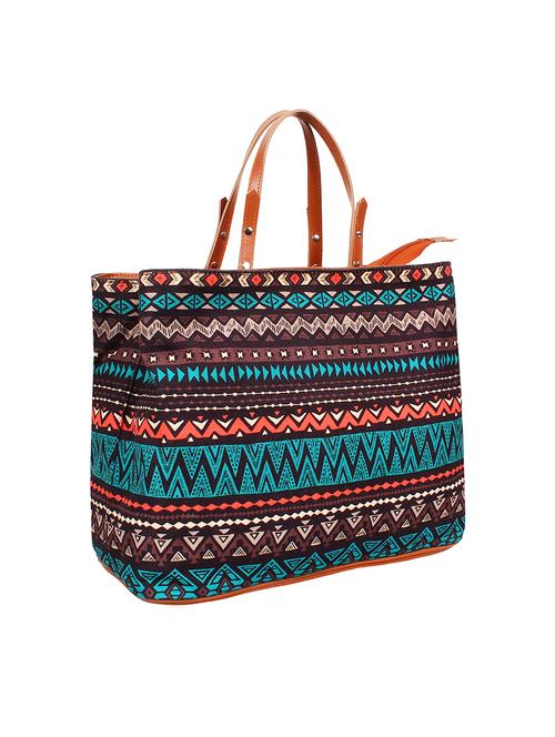 multi colored printed regular sling bag - 17001758 -  Standard Image - 0