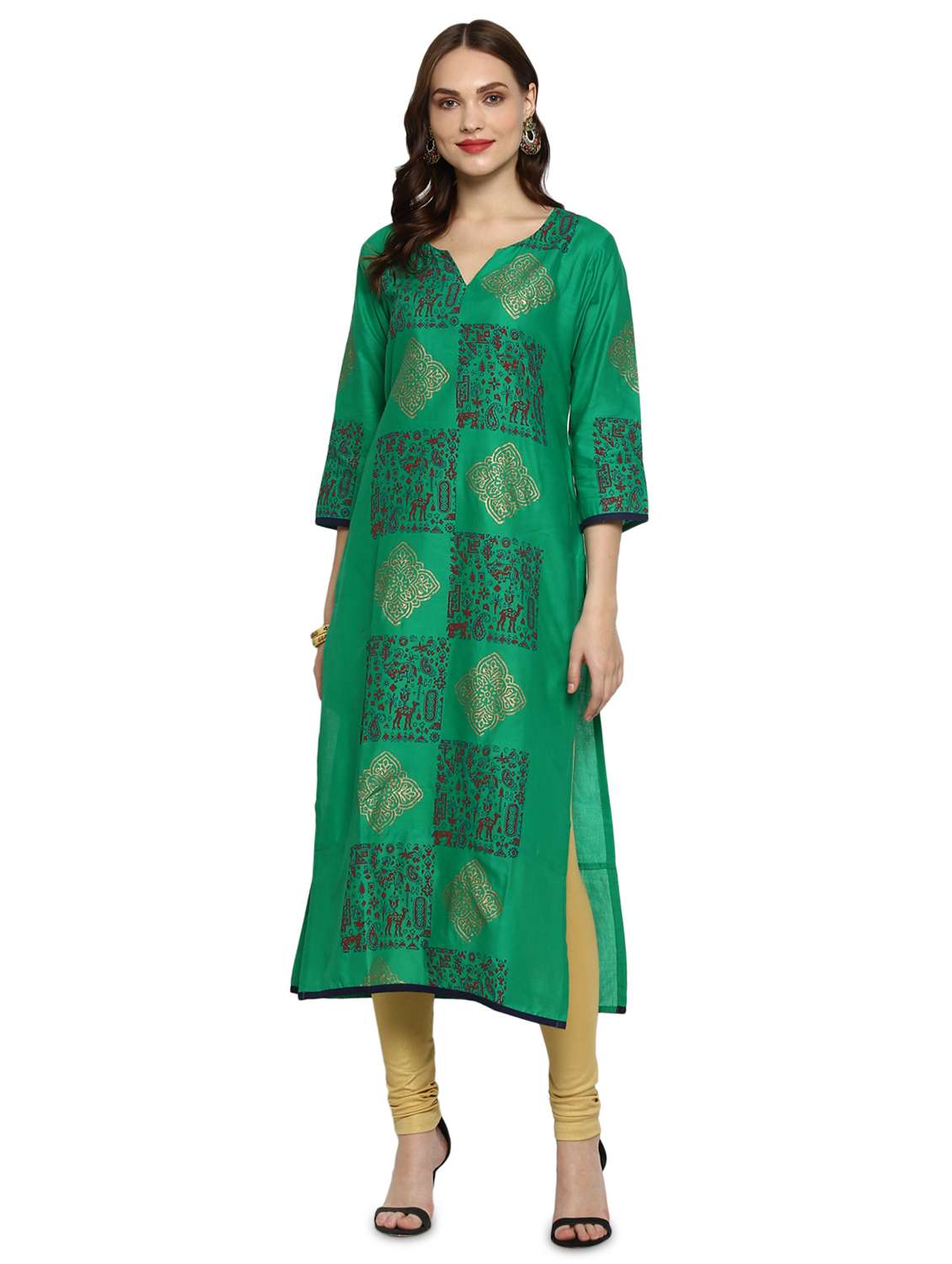 women's straight kurta