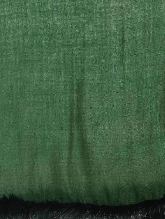 green wool shawl - 17006874 - Standard Image - 2