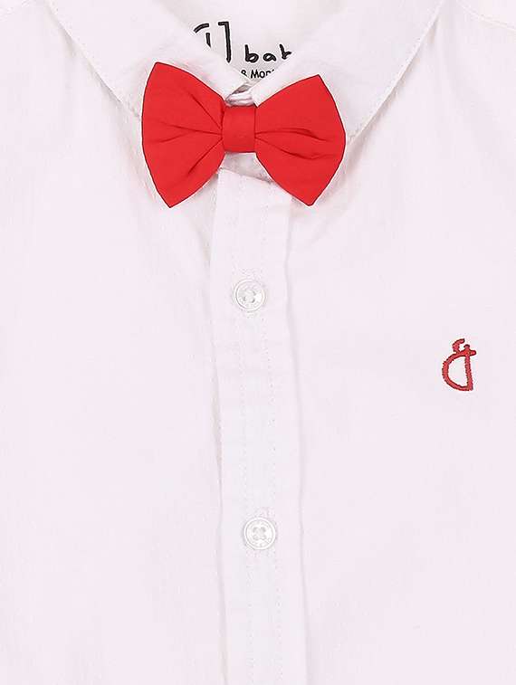 white cotton shirt - 17009199 - Standard Image - 2