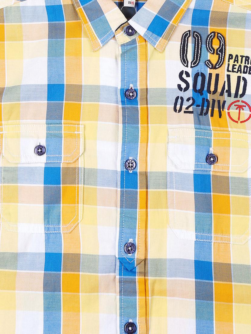 yellow cotton shirt - 17009233 - Standard Image - 2