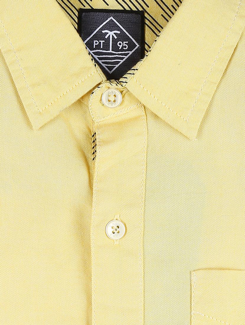 yellow cotton shirt - 17009280 - Standard Image - 2