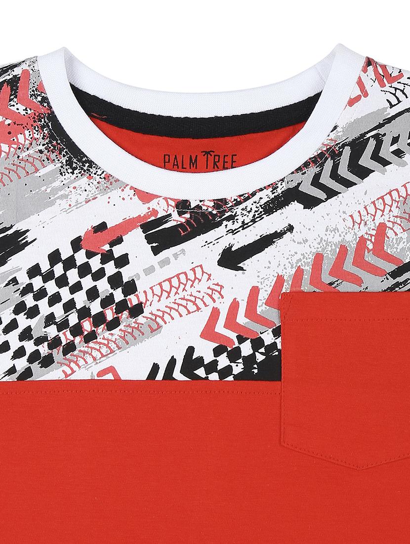 red cotton tshirt - 17009480 - Standard Image - 2
