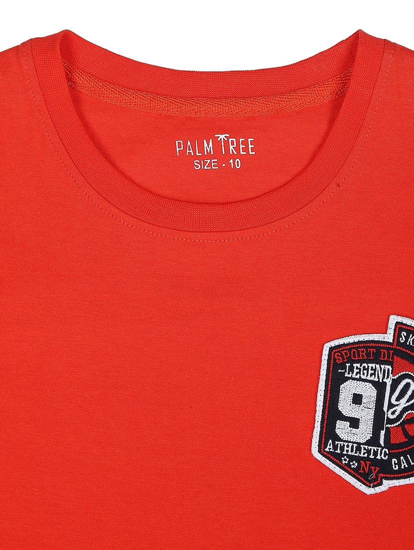 red cotton tshirt - 17009484 - Standard Image - 2