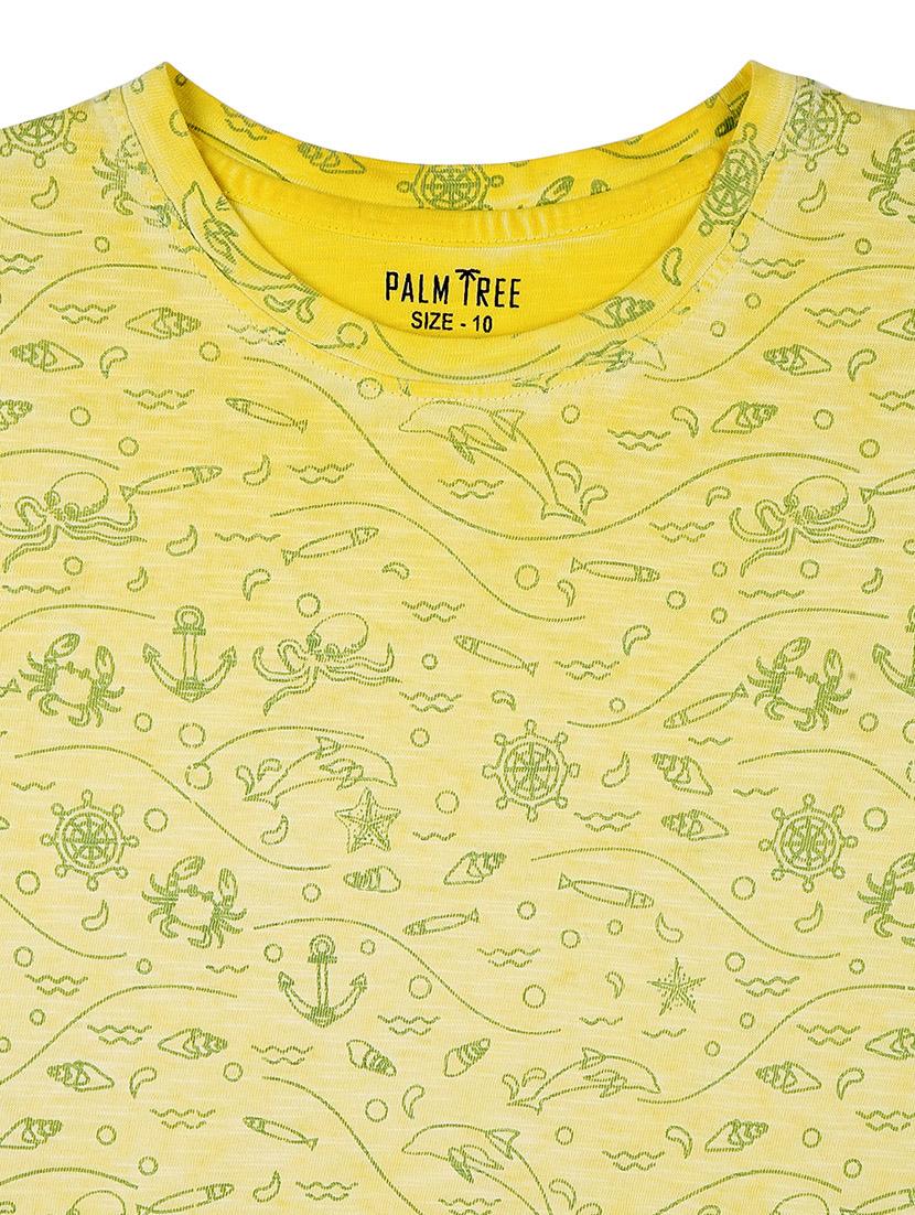 yellow cotton tshirt - 17009489 - Standard Image - 2