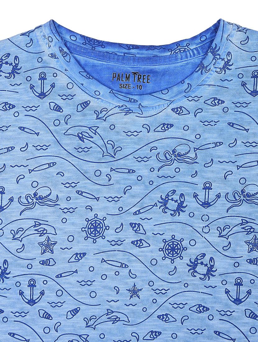dark blue cotton tshirt - 17009490 - Standard Image - 2