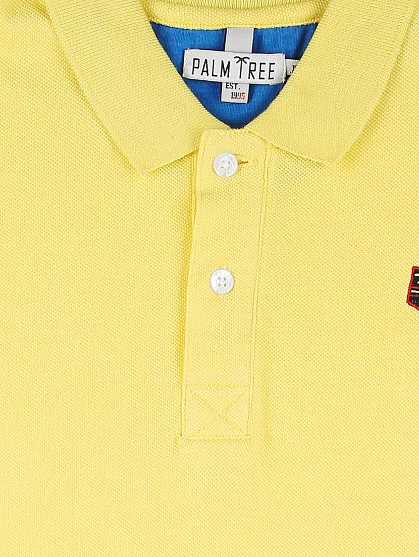 yellow cotton tshirt - 17009505 - Standard Image - 2