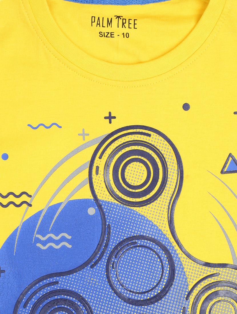 yellow cotton tshirt - 17009529 - Standard Image - 2