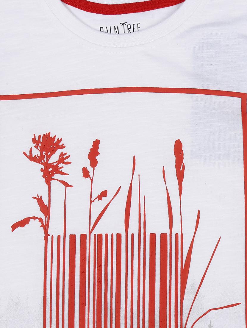 white cotton tshirt - 17009538 - Standard Image - 2