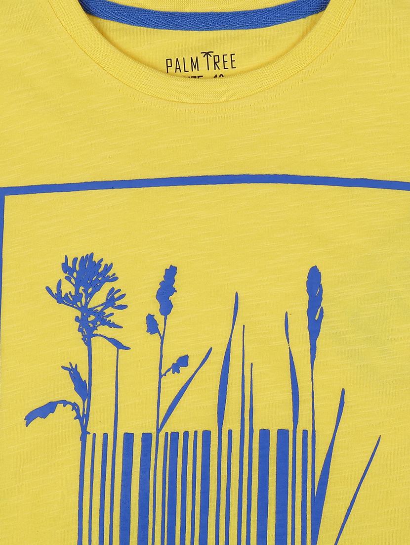 yellow cotton tshirt - 17009539 - Standard Image - 2