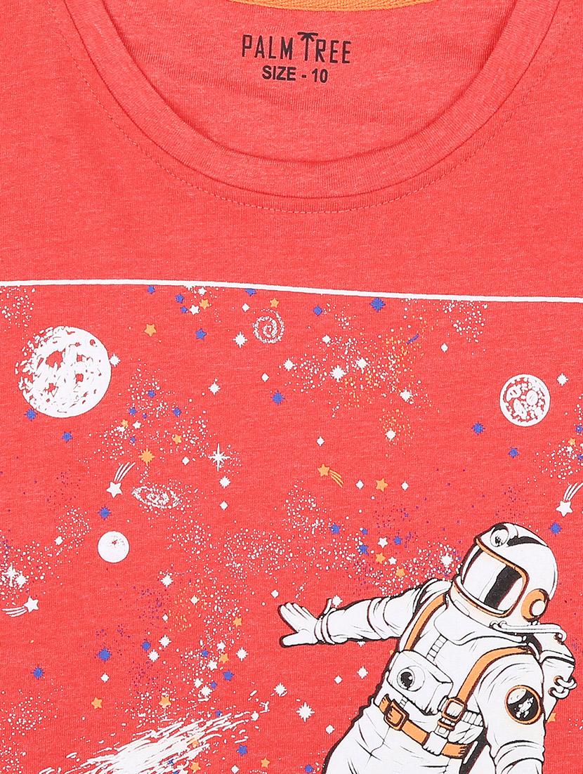 red cotton tshirt - 17009564 - Standard Image - 2