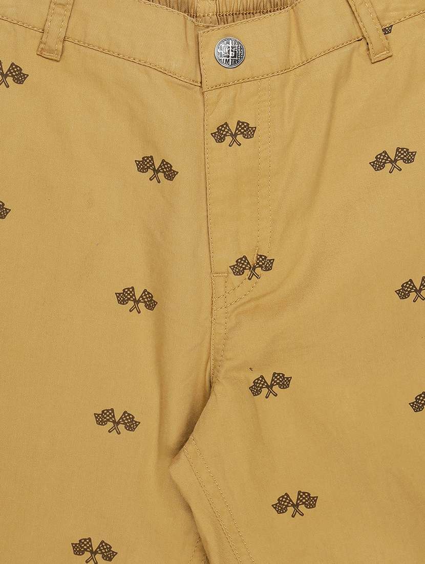 beige cotton blend shorts  - 17009640 -  Standard Image - 2
