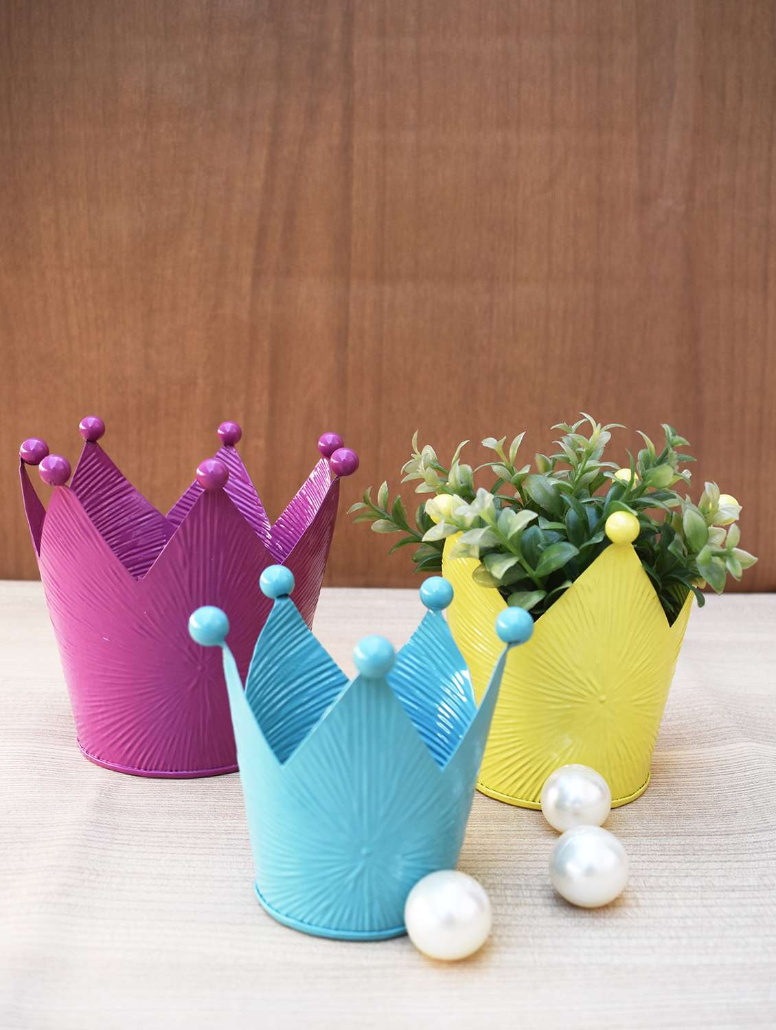  crown planter set