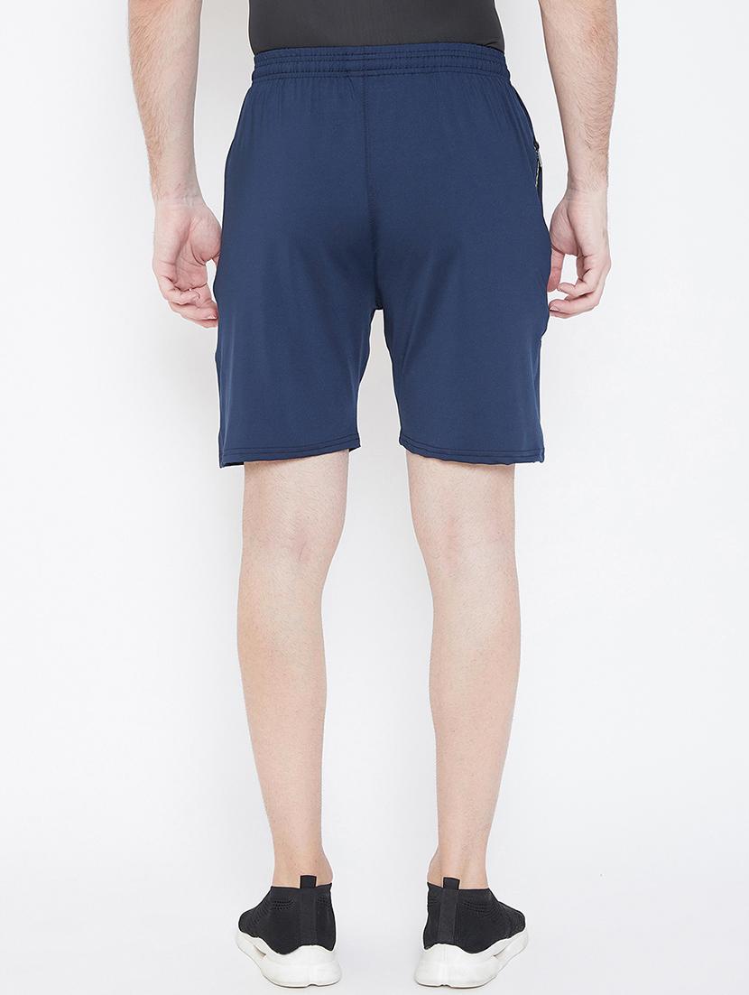 navy blue striped shorts - 17012424 - Standard Image - 2