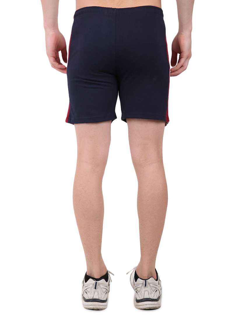 navy blue side striped shorts - 17015666 -  Standard Image - 2